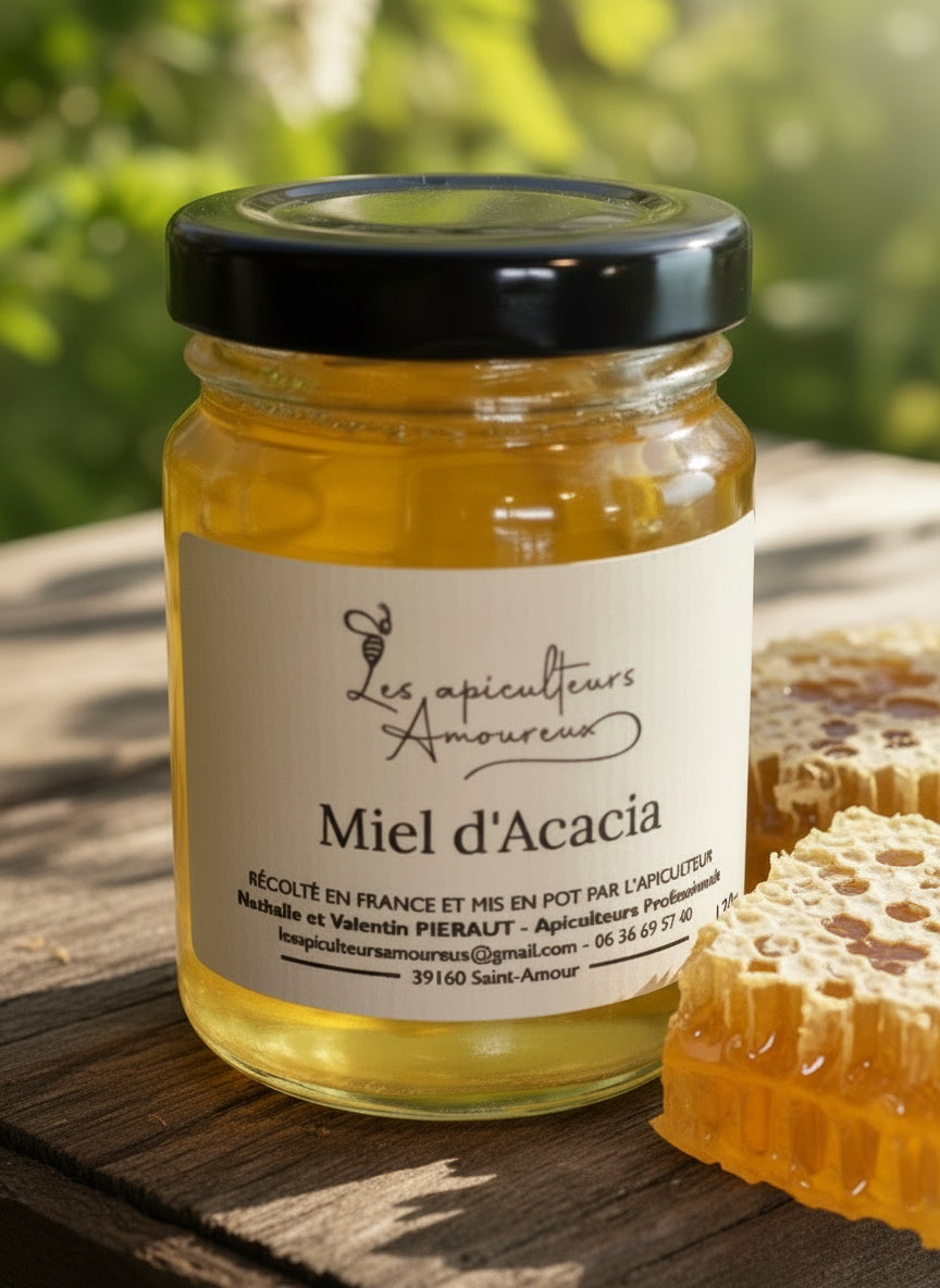 Miel d'Acacia et rayon