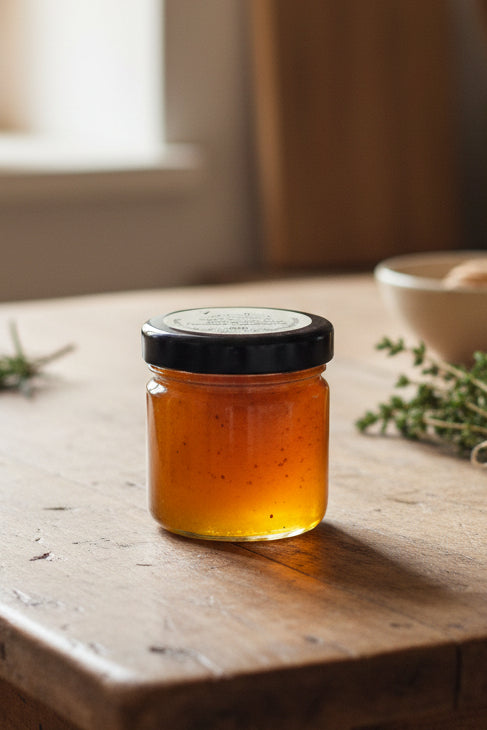 Miel d'Acacia infusé au Piment de Cayenne